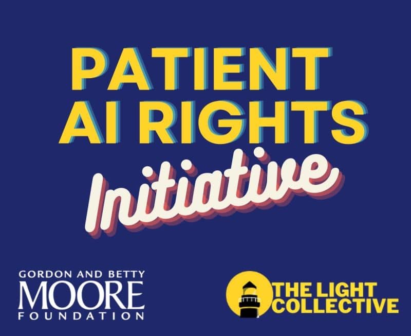 לוגו ועיצוב ליוזמה לזכויות מטופלים ב-AI